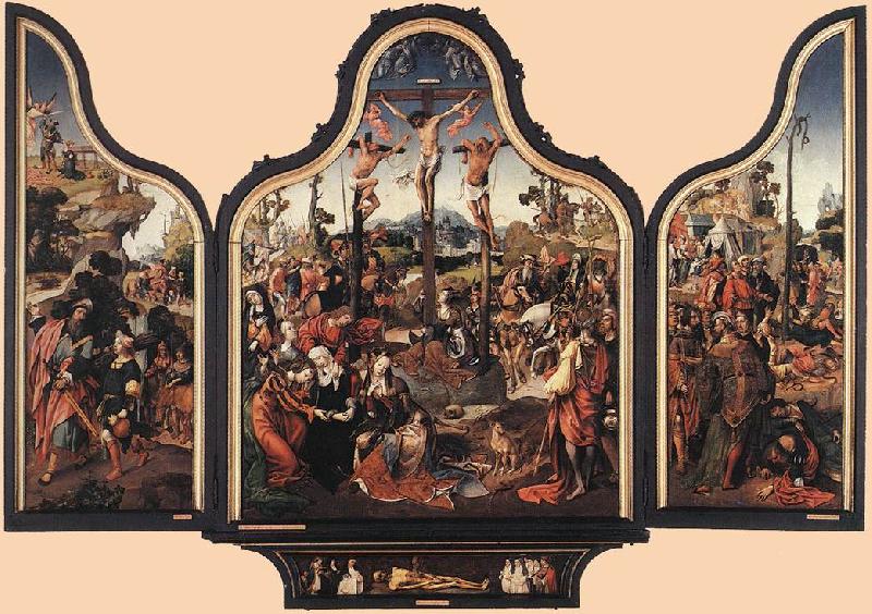 ENGELBRECHTSZ., Cornelis Crucifixion Altarpiece f